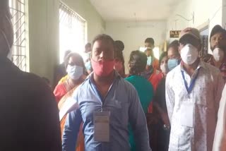 Physical verification of personnel in Ranchi Sadar Hospital
