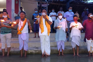 ganga arti in ramgarh