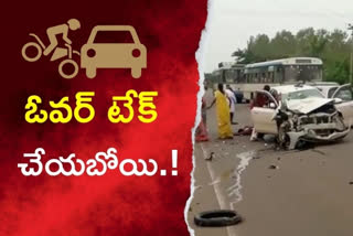 Two persons died in road accident