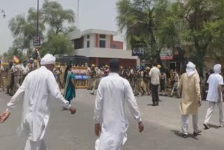 farmers-protest-against-bjp-meeting-in-hisar