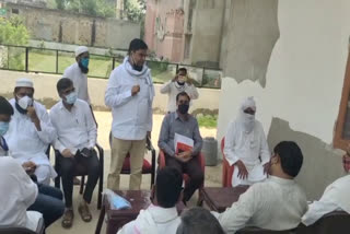 Alwar news, Meo Samaj Rajasthan, कोरोना वैक्सीनेशन पर जागरूकता