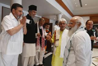 PM Modi discusses delimitation, statehood, polls at all-party meet
