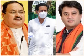 JP Nadda-Jaywardhan Singh-Scindia