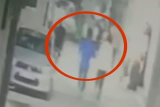 dwarka love marriage couple shot cctv footage