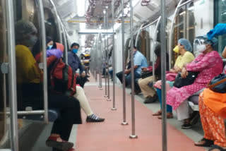 Kolkata Metro increasing the number of maintenance special train from Monday onwards