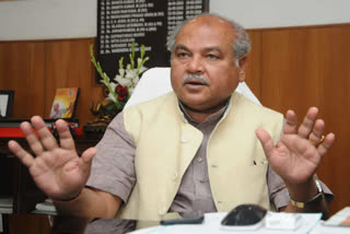 MP: union minister narendra singh tomar urged to terminate farmer stir