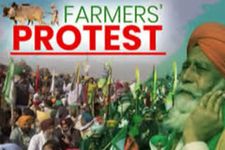 Farmers protest