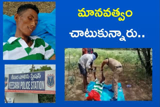 Keesara police rescued a man,  Medchal district