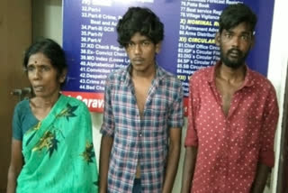 காதல் மனைவியை உயிரோடு எரித்த கணவர் உள்பட மூவர் கைது