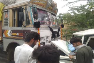 Sikar Crime News, road accident