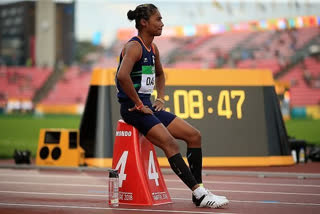 Hima Das  Star sprinter  sprinter  ഹിമാ ദാസ്  ഒളിമ്പിക് പ്രതീക്ഷകള്‍ക്ക് മങ്ങല്‍  Tokyo qualification  Tokyo olympics  olympics