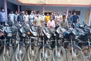 Alwar news, bike thief gang