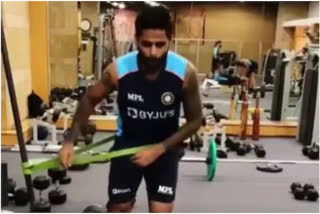 india cricketer suryakumar yadav workout on marathi song video went viral