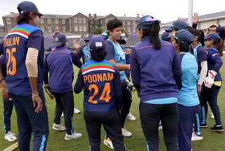 indian-women-team practice ahead-of-1st-odi-against-england