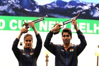 ISSF World Cup: Manu Bhaker, Saurabh Chaudhary settle for silver in mixed team event