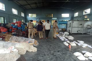 destruction of drugs worth Rs 24.8 lakhs in karawara