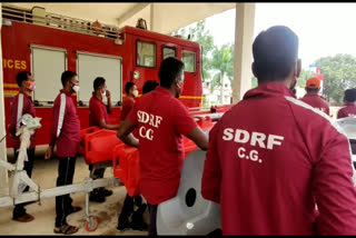 SDRF ready to rescue operations during flood conditions