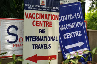 vaccination Center open in South Delhi for international travels