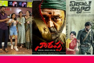 Suresh Production Films Narappa, Drushyam 2, Virataparvam sold for OTT release?
