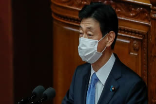 Japan  pandemic outbreak in Tokyo  Nishimura Yasutoshi  COVID-19  state of emergency  കൊവിഡ്  മറ്റൊരു അടിയന്തരാവസ്ഥക്ക് സാധ്യതയെന്ന് ജപ്പാൻ മന്ത്രി യഷുതോഷി  ജപ്പാൻ മന്ത്രി  സാമ്പത്തിക പുനരുജ്ജീവന മന്ത്രി  നിഷിമുര യഷുതോഷി  ടോക്കിയോ