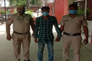 Yamunanagar police arrested bike thief