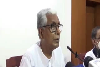 Manik Sarkar raises serious questions on Tripura's law and order situation