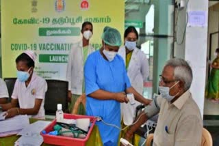 vaccine camp was stopped today in chennai  vaccine scarcity  chennai vaccine camp  chennai vaccine camp stopped today because of vaccine scarcity  vaccine camp stopped because of vaccine scarcity  corona virus  covid 19  corona vaccine  covid 19 vaccine  chennai news  chennai latest news  தடுப்பூசி முகாம் ரத்து  கரோனா தடுப்பூசி முகாம் ரத்து  கரோனா தடுப்பூசி  சென்னையில் கரோனா தடுப்பூசி முகாம் ரத்து  சென்னை செய்திகள்  கரோனா தடுப்பூசி முகாம்  தடுப்பூசி தட்டுப்பாடு  சென்னையில் தடுப்பூசி தட்டுப்பாடு