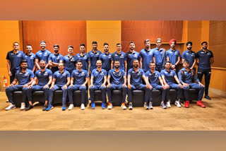 dhawan led indian team departs for sri lanka tour