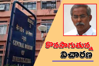 CBI Enquiry on Viveka Murder Case