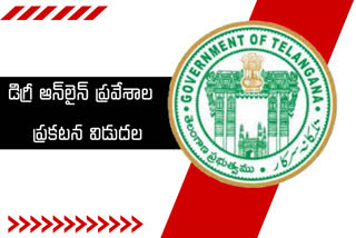Degree Online Admissions, Degree Admissions in Telangana, Dost Online Admissions