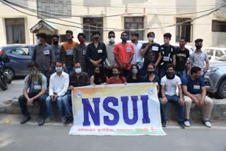 NSUI sends memorandum to government