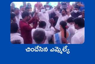 MLA Ramulu Nayak danced at Sarpanch marriage