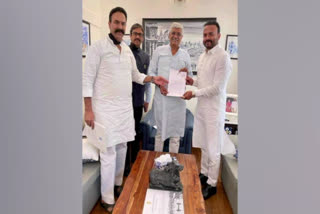 MLA Rahul Kul meet minister Shekhawat