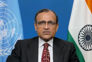 India's Permanent Representative to the UN Ambassador T S Tirumurti