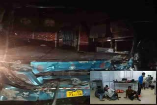 دھنباد: سڑک حادثے میں 50 مسافر زخمی