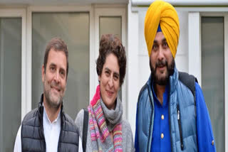Navjot Singh Sidhu meets Rahul Gandhi