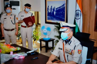 Delhi Police Commissioner Balaji Srivastava's meeting