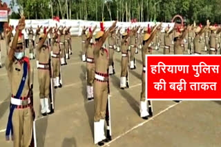 Haryana police Passing Out Parade