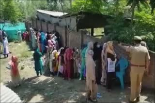 j&k police organised women police recruitment in srinagar