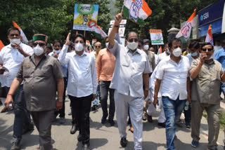 kullu congress protest