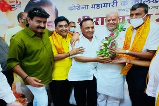 ramcharan bohra birthday,  bjp mla narpat singh rajvi