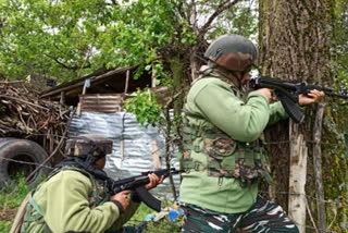 Encounter between security forces and militants in Pulwama underway