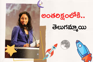The first woman with Telugu roots going into space