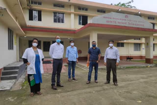 Circle officers of Dibrugarh district visited covid care centres