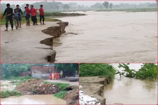 बेतिया के माधोपुर पंचायत में कटाव का खतरा