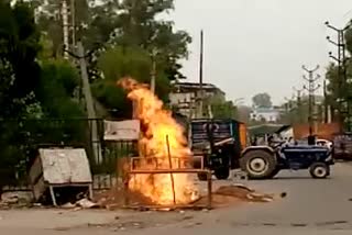 Explosion,  gas pipeline,  Bhiwadi News