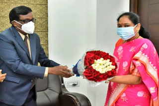 Justice Kanagaraj meets Home Minister