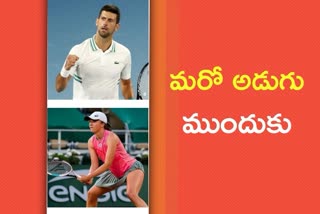 novak djokovic, iga swiatek