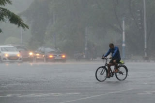 Thunderstorms with heavy rain in parts of Tamilnadu