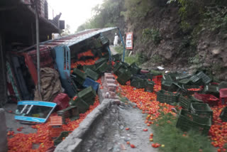 accident on chandigarh manali road, चंडीगढ़ मनाली रोड पर हादसा